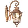 PICDyfvQB Applique da Parete per Esterni vittoriana Lampada da Parete per Esterni in Alluminio da Giardino Impermeabile in Ottone Classico in Metallo Smerigliato in Metallo Antico Lampada da Parete e