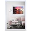 rahmengalerie24 Cornice portafoto 10 x 15 cm, cornice bianca in legno acrilico, cornice ritratto, cornice per foto, cornice decorativa, senza immagine Alice, legno, bianco, 80 x 100 cm