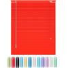 Generic Tende Veneziana in Alluminio su Misura Larghezza 25-165cm Altezza 50-290cm, Privacy, 25mm Persiane Veneziane Orizzontali per Finestre Interne(Red)
