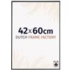 Dutch Frame Factory - Cornice 42x60 cm - Nero Opaco - Cornice per foto in Plastica con vetro plastico Antiriflesso - Cornice portafoto 42x60 cm - Easy