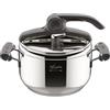 Lagostina Preziosa Lagoeasy'Up Pentola a Pressione, 5 L, Acciaio 18/31