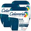Grey 3x Coloreria Italiana Colorante per Tessuti in Lavatrice Colore Blu Jeans Formula Tutto in Uno - 3 Confezioni Monodose da 350 g