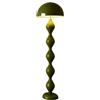 JingNian Lampada Da Terra Moderna con Controllo A Pedale Lampada Per Salotto Camera Da Letto Ufficio Luce Design Elegante, Piantana Moderna In Metallo(Green)