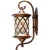 Chao Zan Vintage da esterno antica applique da parete stile rustico Rame antico alluminio Bicchiere paralume,impermeabile IP55 E27 Lampadina 220v ideale per: cortile luce illuminazione ingresso giardino