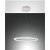 FABAS LUCE 3508-40-102 GIOTTO SOSPENSIONE LED bianca IN METALLO E METACRILATO 36W 3240lm DIMMERABILE WARM WHITE