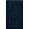 Emporio Armani EA7 Telo Mare in Cotone con maxi logo tono su tono, 7X000678 (Armani Blue)