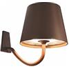 Zafferano Lampes à Porter Poldina Lampada da parete corten