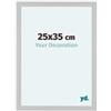 yd. Your Decoration - Cornice 25x35 cm - Bianco Lucente - Decorativa Parete in Legno con Vetro in acryl - Antiriflesso - 25x35 Cornice - Como
