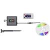 V-TAC Striscia led 6W con pannello solare e telecomando kit strip IP67 bobina 5mt luce RGB multicolore - 23045
