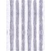 Arsvita - Tenda in ratina, 80 x 185 cm, protezione perfetta dagli insetti e dagli sguardi indiscreti per la porta del balcone e della terrazza, colore: grigio chiaro