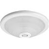 Planetitaly LEO plafoniera soffitto LED 20W doppio attacco E27 luce automatica sensore presenza movimento crepuscolare PIR 230V (Senza lampada)
