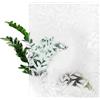 DecoMeister Pellicola Statica per Finestre 45x150 cm - Pellicola per Vetri Decorativa in PVC Perdita di Luce e Senza Colla - Facile da Applicare per Finestra e Cabina Doccia - Fogli Bianchi
