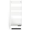CREATE / Warm Towel Advance/Scaldasalviette Elettrico con radiatore e WiFi Bianco / 51,5x11x115,5 / Controllo Via App, Schermo LCD, 2 potenze, Tecnologia PTC, 1000W