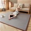 guoiooi Materasso Tatami tradizionale giapponese, materasso da pavimento, materassi Futon Tatami in rattan naturale, tappetini da meditazione for pavimento, futon estivo traspirante for dormire, sedersi, yoga