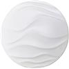 CLICLED Plafoniera Led Da Soffitto Rotonda 24W Lumen: 2400LM Bianca Luce Fredda Moderno Design Moderno Effetto Onde ET (24)