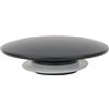 EpheyFIF Tappo di scarico per lavello, 66 mm, nero opaco, con pulsante a pressione, tappo click clack per bagno e cucina (1 pezzo)