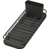 IKEA LILLHAVET - Scolapiatti multifunzione, antracite, 17,4 x 47,8 x 14 cm, resistente alla ruggine, si adatta al lavello, compatibile con vari tipi di stoviglie