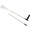 CWOQOCW Luce a LED a energia solare, in fibra ottica, a energia solare, decorazione da giardino in fibra ottica, per prato, terrazza, decorazione per feste di nozze (casuale)