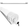MAKA change your life quality Maka Tubo Led Barra Luminosa 6500K Luce Fredda 220V 50/60 Hz IP65 Impermeabile per Esterno e Interni Umidi Lampada Box Auto Garage Cantina Magazzini Plug and Play 25.000 Ore (50W - 150 cm - 6070 Lm)