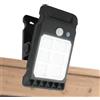 Generico Luce Solare a Clip - Sensore Intelligente di Sicurezza per Lume da Ombrellone,Lampada da Parete con 3 Modalità per Decorazione | per Recinto Cancello Sentiero Garage Cortile Ombrellone Patio Campeggio