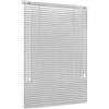 Jalousiescout Tenda veneziana senza luce Tenda in alluminio, tenda oscurante, innovativa tecnologia oscurante, protezione della privacy, senza foratura, 95 x 200 cm, argento lucido