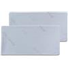 Baldiflex Emporio, Federe Cuscini in Silver Safe, 40 x 70 cm con Zip di Apertura, Lavabili