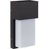 LEDKIA LIGHTING LEDKIA Applique da Parete per Esterni Alluminio Etnea Nero