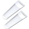 LED ATOMANT Confezione da 2 Plafoniera LED Lineare da Soffitto, 30cm 9W, CCT (Selettore di Colore Bianco, Caldo, Neutro e Freddo), 900 Lumen