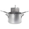 Ballarini Professionale 7036.36 Cuocipasta 3 Spicchi, Alluminio, Grigio, 36 cm