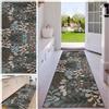 YosetomhLvey Tappeto Runner per Corridoio Tappeto Cucina Passatoia Antiscivolo Lavabile Tappeto Corridoio Tappeti Runner Passatoia Tappetino per Soggiorno Corridoio Entrata Tappeto Ingresso Interno 50 x 230 cm