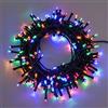 XMASKING Catena 24.5 M, 600 LED Multicolor, con Memory Controller, Cavo Verde, 24V, Esterno