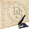 VICVIK Embosser per Libri Personalizzato,Goffratrice Personalizzata,Timbro per Libri Personalizzato Timbro A Secco Embosser per Carte, Biblioteche, Buste, Inviti di Nozze, Vari Design da Scegliere
