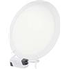 LEDLUX Lampada Faretto Pannello Led Da Incasso Rotondo 24W=220W Bianco Freddo Diametro 300mm