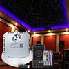 Callsky Kit in fibra ottica per cielo stellato, 32 W, LED RGBW, effetto lampeggio, da soffitto con telecomando RF con 28 tasti, 1000PCS*0.03in*16.5ft
