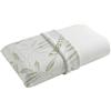 cuscini fiber - 1 Cuscino Memory Foam WATERLILY Alto 12cm, Cuscini Letto Matrimoniale Termorgolanti ed Automodellanti con Tecnologia a Lento Ritorno, Offre Rigidità Media su Misura (Federa Bambo)