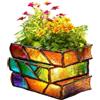 Generico Vaso Libro per Fiori,Vaso Decorativo a Forma di Libri Impilabili Colorati | Vasi Da Giardino Regalo Per Natale Amici Famiglia Appassionati Di Lettura Ufficio Casa Moderna Decorazione Mensola