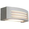 Qazqa hurricane - Appliques Moderno - 1 luce - L 290 mm - Grigio - Moderno - Illuminazione esterna