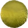 beties Samt&Sonders Federa per cuscino rotonda ca. 40 cm Ø Fodera per cuscino in velluto Cuscino decorativo di un'azienda tedesca in qualità superiore (verde maggio)'