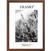 FRAMO 35mm Cornice per Immagini 56 x 43 cm | Wenge | Cornice in MDF Fatta a Mano con lastra di Vetro Artificiale antiriflesso a Prova di Rottura e Robusta Parete Posteriore in MDF