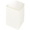 PuntoCasaStore 20 scatole bomboniere cartone pieghevole avorio 8x8x20 cm (box)