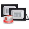 PEGASO - SET DI 2 FARO LED FLOODLIGHT - da esterno IP65-30W - FARI LED con LUCE BIANCA NATURALE 4000K - design ULTRASOTTILE - 2400 LUMEN