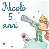 irpot 48 Adesivi personalizzabili in varie grafiche per varie cerimonie compleanno battesimo comunione cresima segnaposto (Piccolo Principe New)