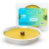 VIRSUS Palucart Candele alla Citronella in ciotola in alluminio, disponibile in varie quantità e varie misure (10, Diam. 16cm)