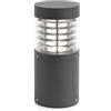 Faro Barcelona 70767 - GIZA 265 Lampada sopra muro grigio scuro