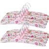 Pesoncarl Grucce per vestiti, appendiabiti imbottiti da donna, 10 grucce imbottite da 38,1 cm, antiscivolo, per maglioni, spesse e imbottite, per camicette e lingerie, viola