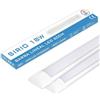 CLAR - Neon LED 60 cm, Plafoniera LED 60 cm, 18W 4000K Luce Fredda (Pack 2)