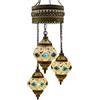 LMD Lamp (A scelta tra 12 design) turco marocchino mosaico di vetro luci lampadario appeso plafoniere (Medium - 2)