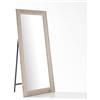 ARHome Specchiera da Terra con Staffa Classic, 180 x 78, Rovere Naturale, Specchio figura intera, Made in Italy