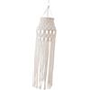 Milageto Paralume per lampade Bohémien, Paralume in macramè, apparecchi di Illuminazione, Copri lampadario a Sospensione Boho per Angolo Soggiorno Ufficio