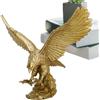 Generic Eagle Sculpture - Aquila decorativa in resina, statuetta artigianale in resina per decorazione di benvenuto, soggiorno, libreria, camera da letto